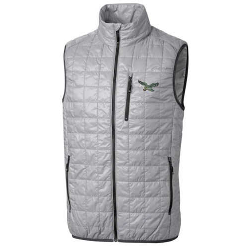 NFL Rainier Insulated Philadelphia Eagles Full-Zip Puffer Vest - Image 2