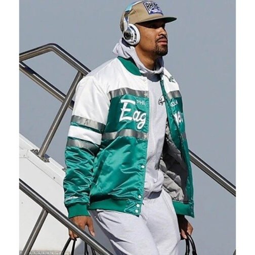 Jalen Hurts Philadelphia Eagles Script Jacket - Image 17