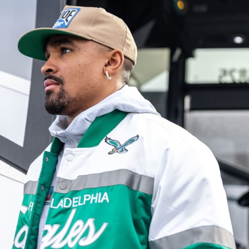 Jalen Hurts Philadelphia Eagles Script Jacket - Image 25