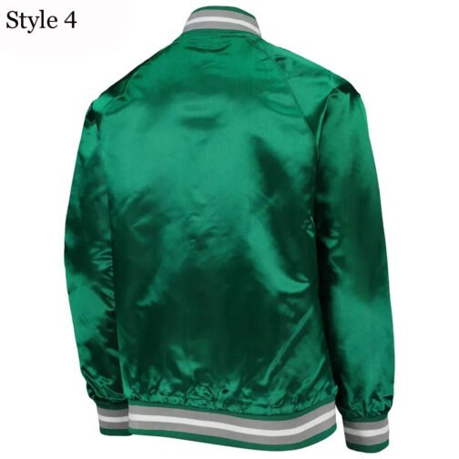 Philadelphia Eagles Lightweight Satin Jacket - Image 6