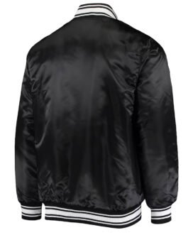 Philadelphia Eagles Locker Room Black Satin Jacket