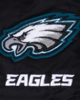 Philadelphia Eagles Logo Select Black Jacket