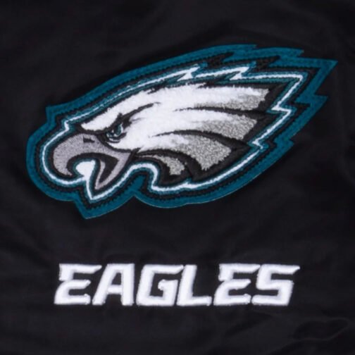 Philadelphia Eagles Logo Select Black Jacket - Image 2
