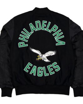 Philadelphia Eagles MA-1 Historic Varsity Jacket