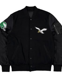 Philadelphia Eagles MA-1 Historic Varsity Jacket