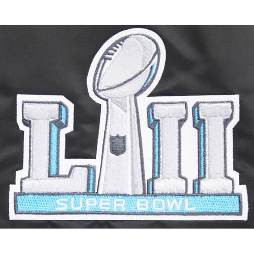 Philadelphia Eagles Mashup Classic Rib Satin Jacket - Image 8