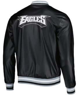 Philadelphia Eagles Metallic Black Jacket