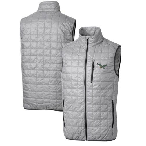 NFL Rainier Insulated Philadelphia Eagles Full-Zip Puffer Vest - Image 8
