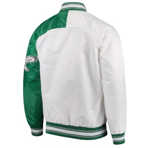 Philadelphia Eagles Start of Season White/Green Jacket - Image 2