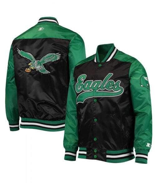 Philadelphia Eagles The Tradition II Team Jacket - Image 3
