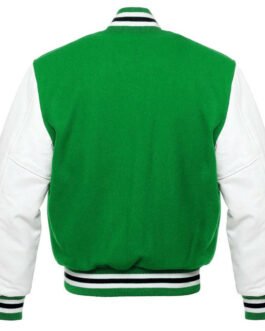 Philadelphia Eagles Vintage Varsity Green and White Jacket