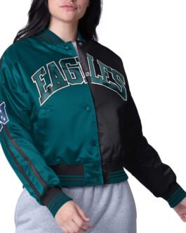 Philadelphia Eagles Zone Blitz Midnight Green/Black Jacket