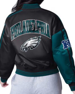 Philadelphia Eagles Zone Blitz Midnight Green/Black Jacket