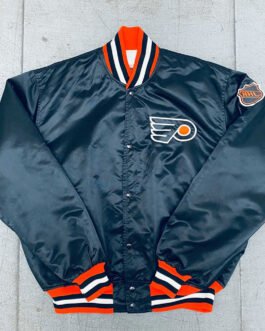 Philadelphia Flyers 1980’s Navy Bomber Jacket