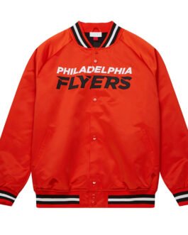 Philadelphia Flyers Current Logo Lightweight Satin Jacket