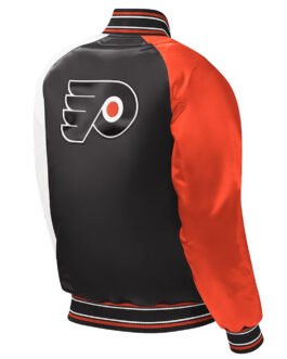 Philadelphia Flyers Youth Varsity Satin Jacket