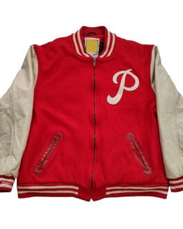 90s Philadelphia Phillies Varsity Jacket