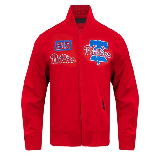 Philadelphia Phillies Area Code Red Jacket