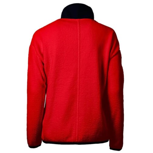 Philadelphia Phillies Cascade Eco Sherpa Fleece White/Navy Blue Jacket - Image 4