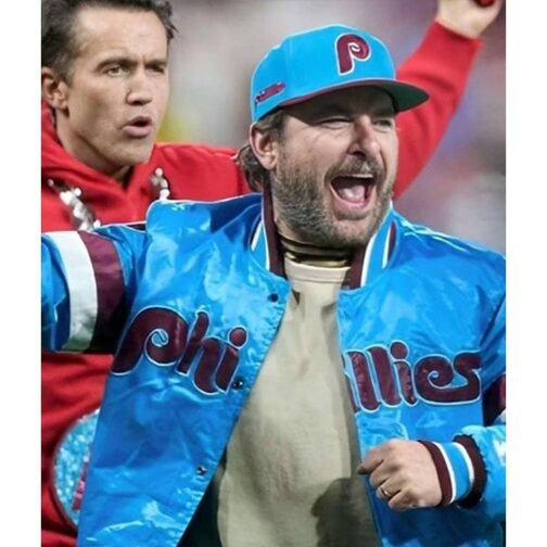 Charlie Day Philadelphia Phillies Jacket - Image 7