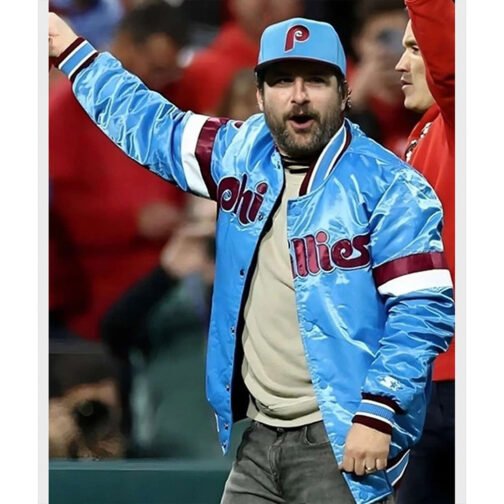Charlie Day Philadelphia Phillies Jacket - Image 2