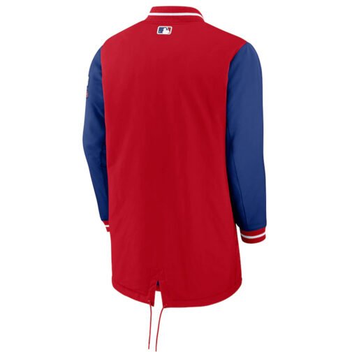 Dugout Performance Philadelphia Phillies Blue and Red Jacket - Image 2