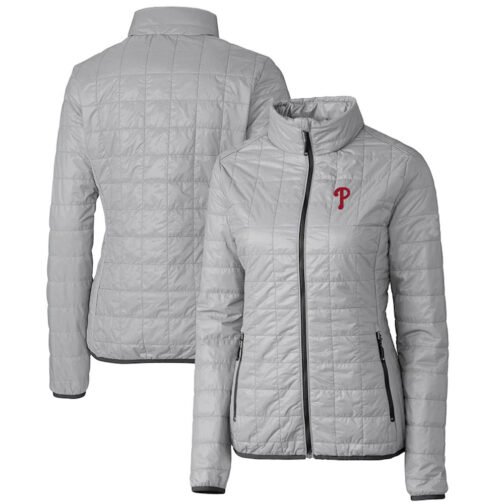 Philadelphia Phillies Quilted Puffer Full-Zip Jacket - Image 9