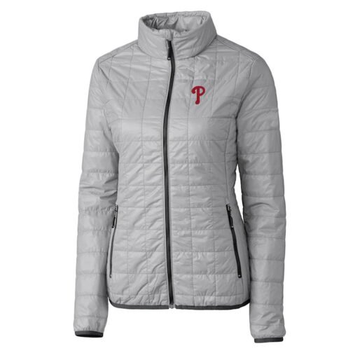 Philadelphia Phillies Quilted Puffer Full-Zip Jacket - Image 3