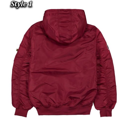 Philadelphia Phillies Historic L-2B Hooded Bomber Jacket - Image 3