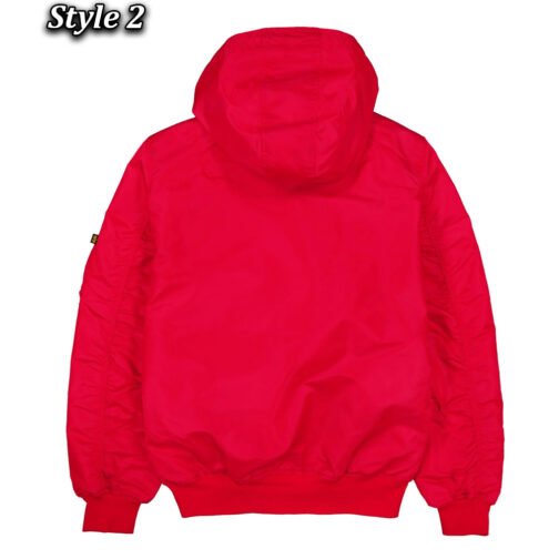 Philadelphia Phillies Historic L-2B Hooded Bomber Jacket - Image 4