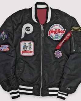 Philadelphia Phillies Bomber MA-1 Jacket
