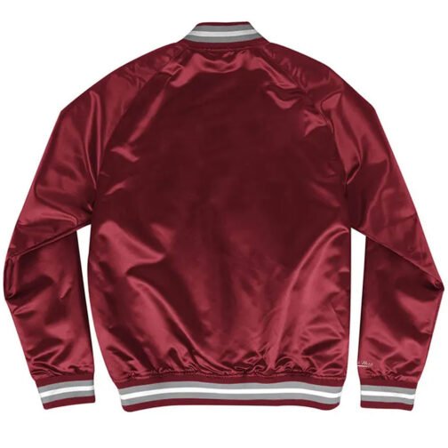 Philadelphia Phillies Satin Raglan Full-Snap Jacket - Image 8
