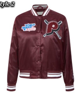 Philadelphia Phillies Mashup Classic Rib Satin Jacket