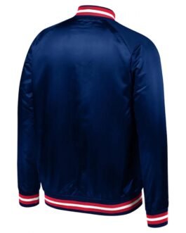 Philadelphia Phillies Navy Blue Satin Jacket