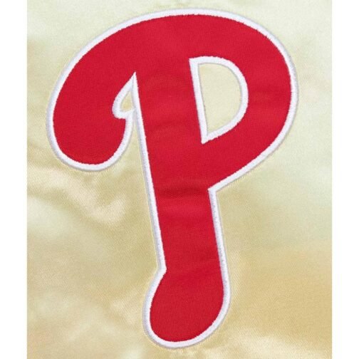 Philadelphia Phillies Gold OG 2.0 Lightweight Satin Jacket - Image 7
