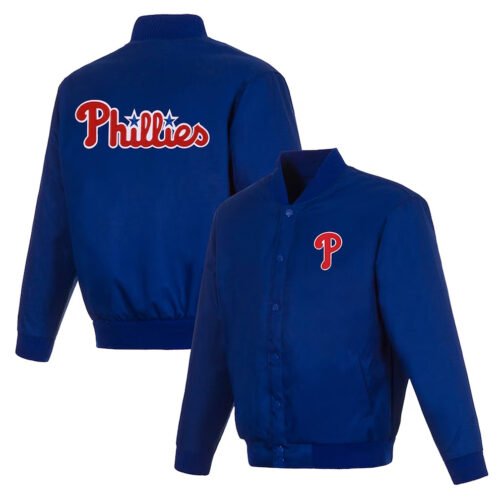 Philadelphia Phillies Poly-Twill Jacket - Image 6
