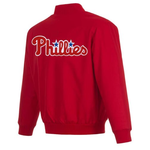 Philadelphia Phillies Poly-Twill Jacket - Image 3