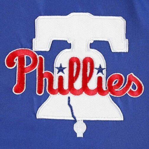 Philadelphia Phillies Royal and Red Hoodie Jacket - Image 3