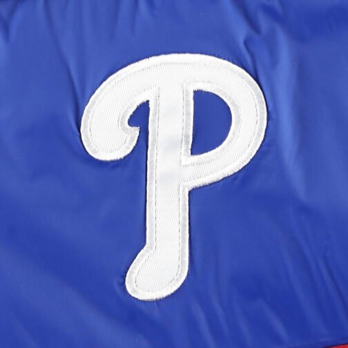 Puffer Philadelphia Phillies Soft Down Splitter Touch Royal Jacket - Image 6