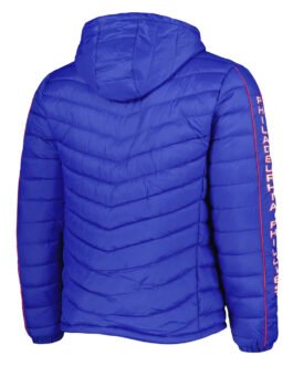 Puffer Philadelphia Phillies Soft Down Splitter Touch Royal Jacket