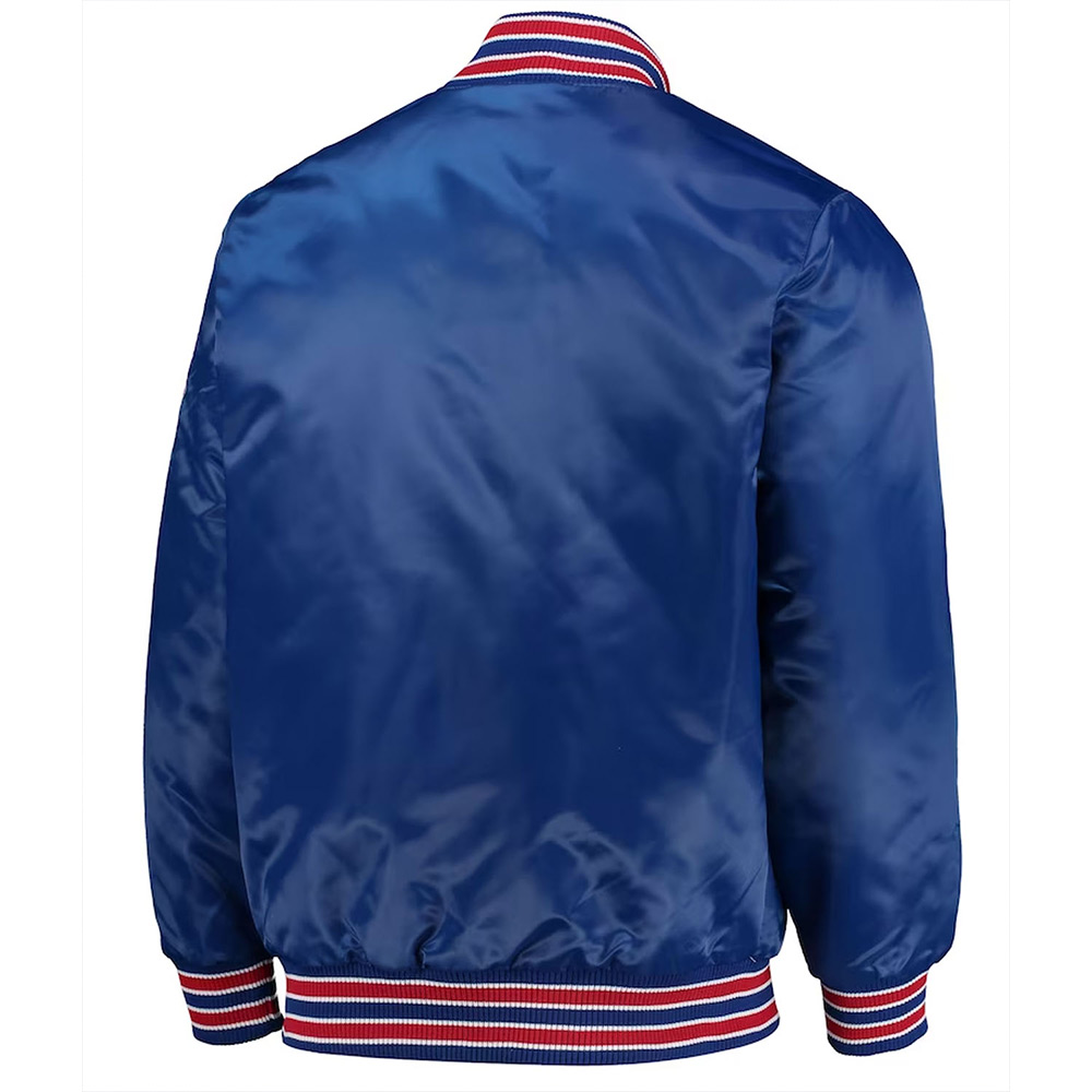 Philadelphia Phillies The Diamond Royal Satin Jacket - Image 2