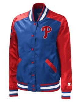 Philadelphia Phillies The Legend Royal/Red Satin Jacket