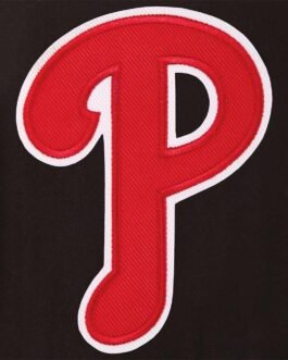 Philadelphia Phillies Varsity Black Jacket