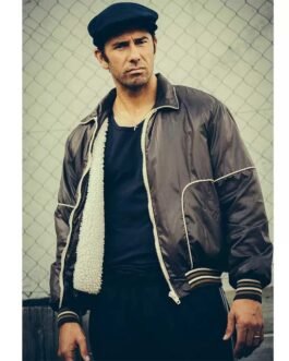 Westside Xavier Horan Black Shearling Jacket