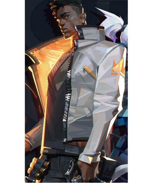 Valorant Phoenix Leather Jacket - Image 11