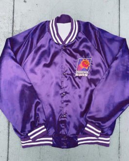 Phoenix Suns 1990’s Purple Satin Jacket