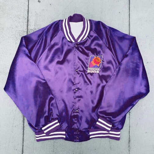 Phoenix Suns 1990’s Purple Satin Jacket