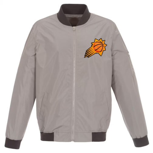 Phoenix Suns Bomber Nylon Lightweight Jacket - Image 2
