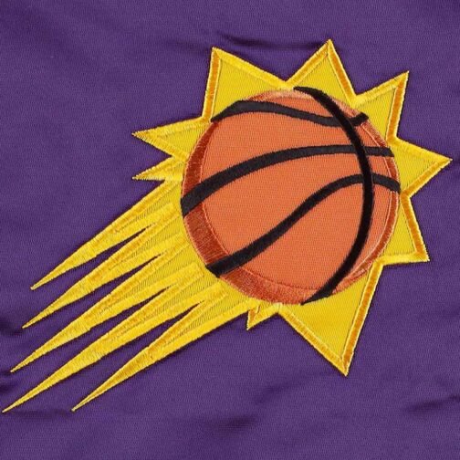 Phoenix Suns Pick & Roll Purple Satin Jacket - Image 4