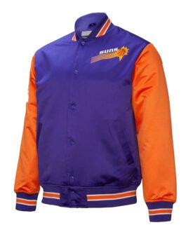 Primetime Phoenix Suns Purple and Orange Jacket